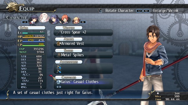 Скриншот из The Legend of Heroes: Trails of Cold Steel - Gaius' Casuals