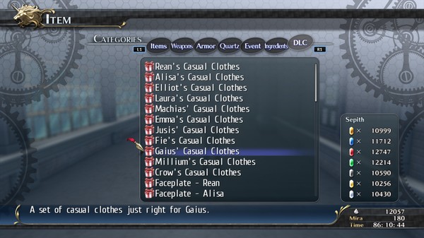 Скриншот из The Legend of Heroes: Trails of Cold Steel - Gaius' Casuals