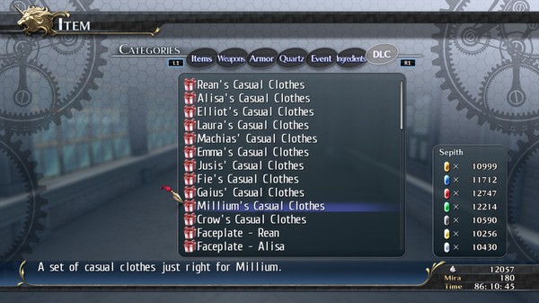 Скриншот из The Legend of Heroes: Trails of Cold Steel - Millium's Casuals