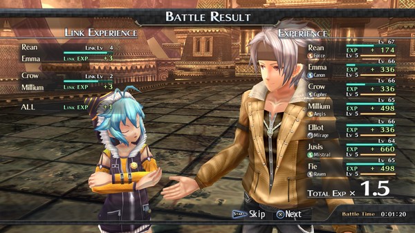 Скриншот из The Legend of Heroes: Trails of Cold Steel - Crow's Casuals