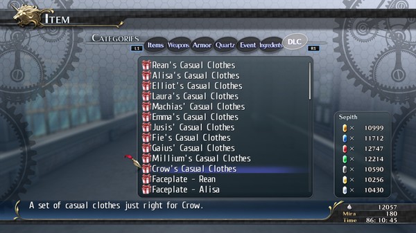 Скриншот из The Legend of Heroes: Trails of Cold Steel - Crow's Casuals