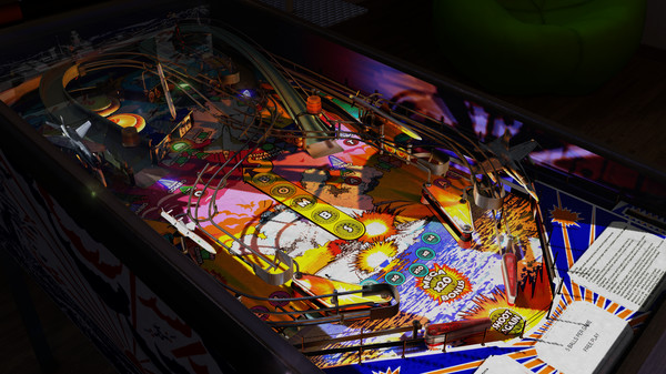 Скриншот из Zaccaria Pinball - Combat 2017 Table