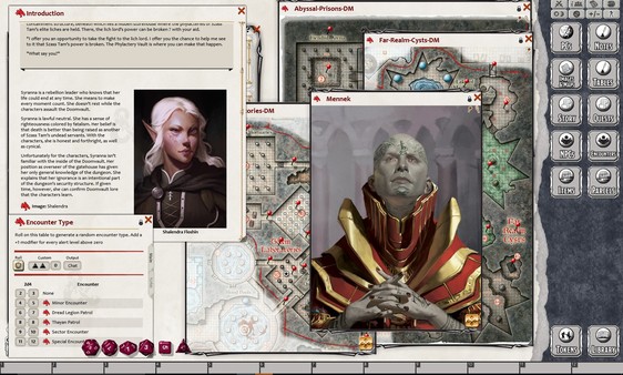 Скриншот из Fantasy Grounds - D&D Tales from the Yawning Portal