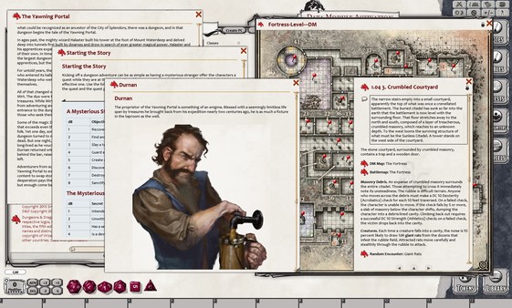 Скриншот из Fantasy Grounds - D&D Tales from the Yawning Portal