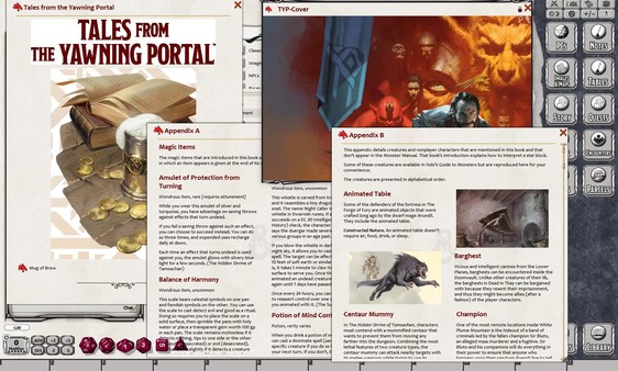 Скриншот из Fantasy Grounds - D&D Tales from the Yawning Portal