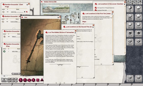 Скриншот из Fantasy Grounds - D&D Tales from the Yawning Portal