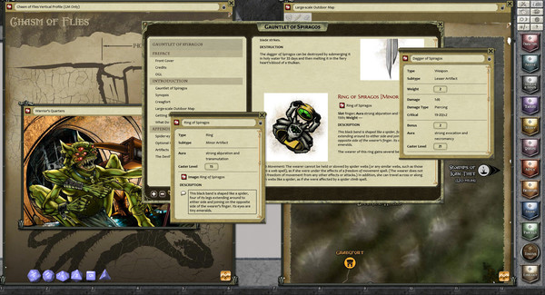 Скриншот из Fantasy Grounds - Gauntlet of Spiragos (PFRPG)