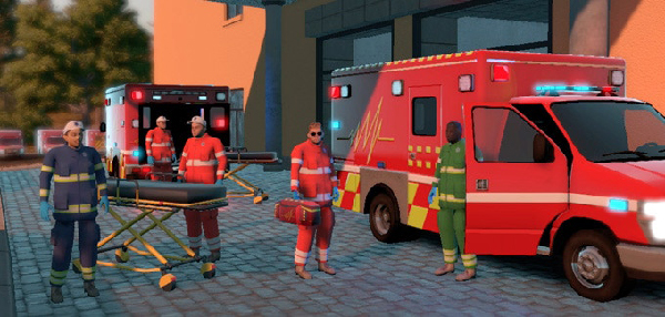 Steam で 25 オフ Flashing Lights Police Firefighting Emergency Services Simulator 警察 消防 救急業務シミュレーター