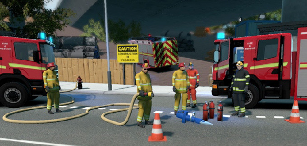 Steam で 25 オフ Flashing Lights Police Firefighting Emergency Services Simulator 警察 消防 救急業務シミュレーター