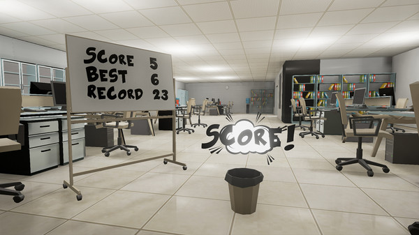 Paper Toss VR game for windows Pc 1