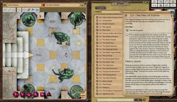 Скриншот из Fantasy Grounds - Compass Point 02 - Cult of the Iron Mask (3.5E)