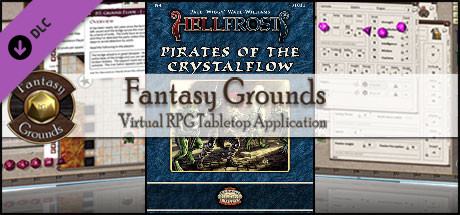 Fantasy Grounds - Hellfrost: Pirates of the Crystal Flow (Savage Worlds) cover art