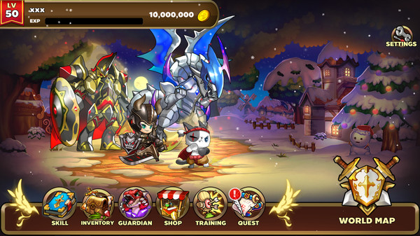 Скриншот из Puzzle Guardians