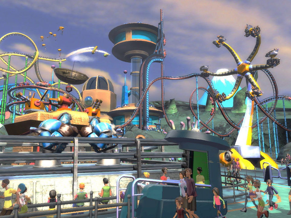 thrillville off the rails pc thrillville off the rails pc