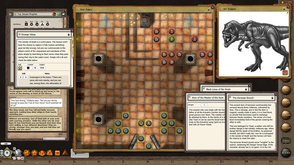 Скриншот из Fantasy Grounds - Beasts & Barbarians: Garden of Death (Savage Worlds)