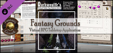 Fantasy Grounds - Darkwoulfe's Volume 29 - Prisoner of the Drow 2 (Token Pack)