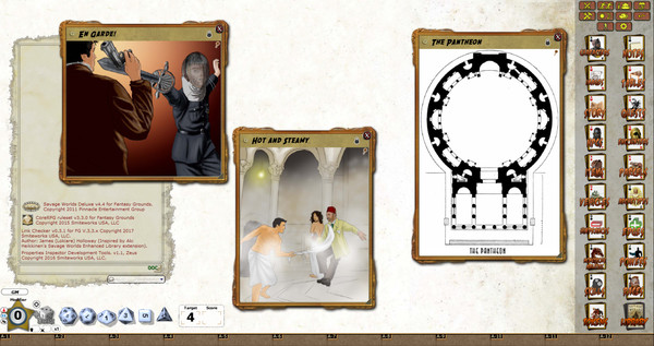 Скриншот из Fantasy Grounds - Daring Tales of Adventure 06: The Palladium Peril (Savage Worlds)