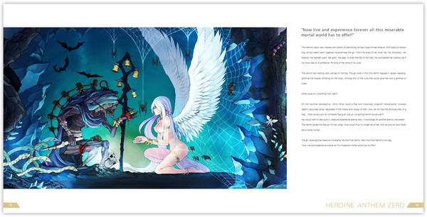 Скриншот из Heroine Anthem Zero - Art Book
