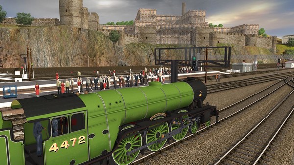 Скриншот из Trainz 2019 DLC: The Flying Scotsman 1920s