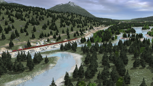 Скриншот из Trainz 2019 DLC Route: Canadian Rocky Mountains - Columbia River Basin