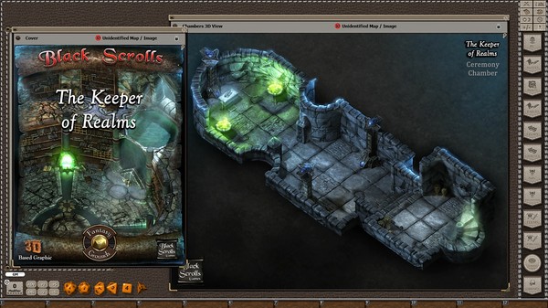 Скриншот из Fantasy Grounds - Black Scroll Games - The Keeper of Realms (Map Pack)