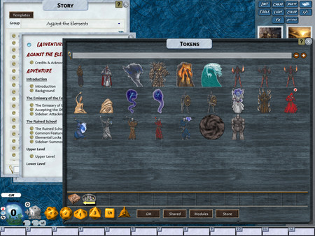 Скриншот из Fantasy Grounds - Hellfrost: Against the Elements (Savage Worlds)