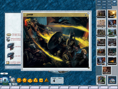 Скриншот из Fantasy Grounds - Hellfrost: Against the Elements (Savage Worlds)