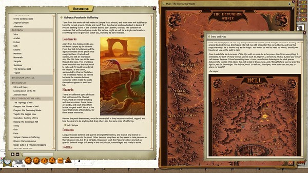 Скриншот из Fantasy Grounds - Codex Infernus: The Savage Guide to Hell (Savage Worlds)