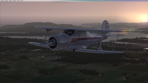 Скриншот из FSX: Steam Edition - Beechcraft® D17 Staggerwing