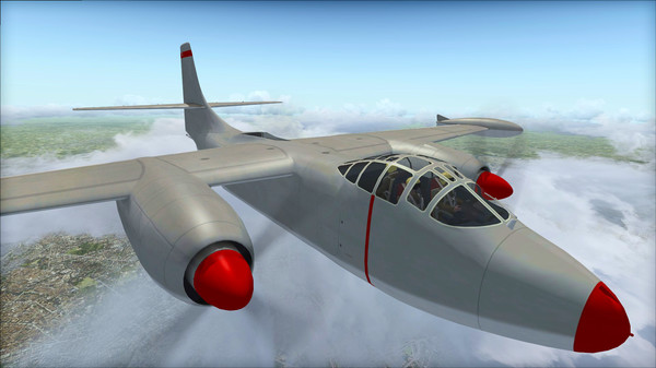 Скриншот из FSX Steam Edition: North American AJ-2 Savage Add-On