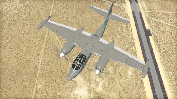 Скриншот из FSX Steam Edition: North American AJ-2 Savage Add-On