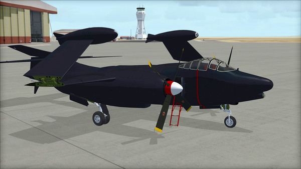 Скриншот из FSX Steam Edition: North American AJ-2 Savage Add-On