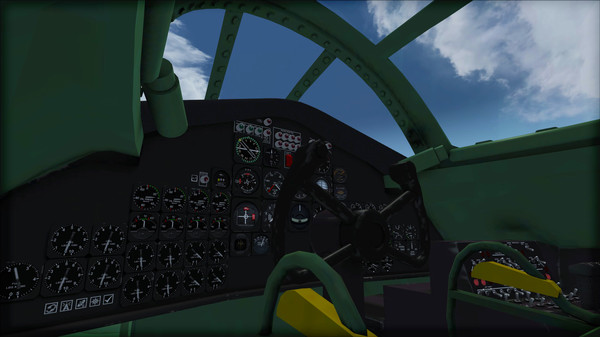 Скриншот из FSX Steam Edition: North American B-45 Tornado Add-On