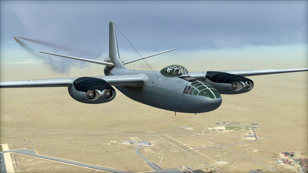 Скриншот из FSX Steam Edition: North American B-45 Tornado Add-On