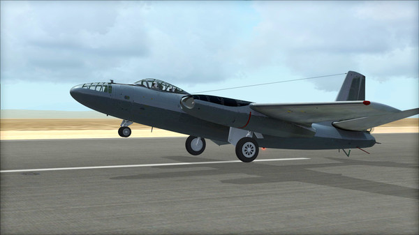 Скриншот из FSX Steam Edition: North American B-45 Tornado Add-On