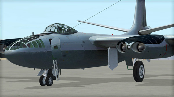 Скриншот из FSX Steam Edition: North American B-45 Tornado Add-On