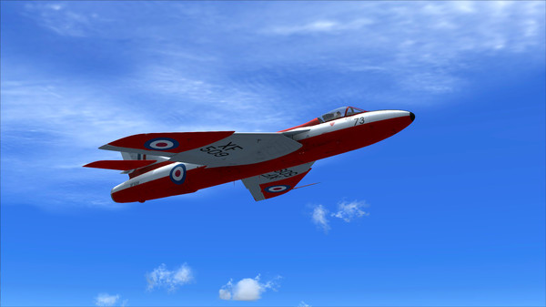 Скриншот из FSX Steam Edition: Hawker Hunter F.6⁄FGA.9 Add-On