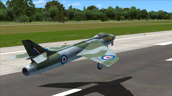 Скриншот из FSX Steam Edition: Hawker Hunter F.6⁄FGA.9 Add-On