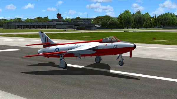 Скриншот из FSX Steam Edition: Hawker Hunter F.6⁄FGA.9 Add-On