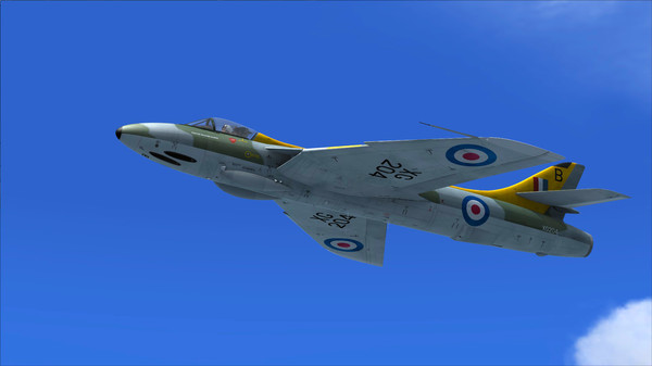 Скриншот из FSX Steam Edition: Hawker Hunter F.6⁄FGA.9 Add-On