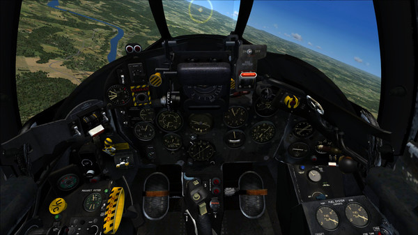 Скриншот из FSX Steam Edition: Hawker Hunter F.6⁄FGA.9 Add-On