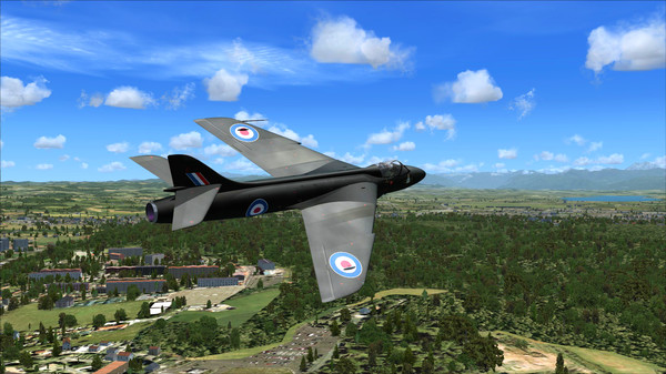 Скриншот из FSX Steam Edition: Hawker Hunter F.6⁄FGA.9 Add-On