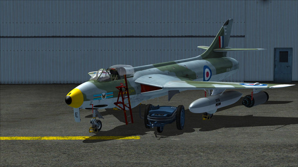 Скриншот из FSX Steam Edition: Hawker Hunter F.6⁄FGA.9 Add-On