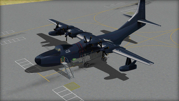 Скриншот из FSX Steam Edition: Convair R3Y Tradewind Add-On