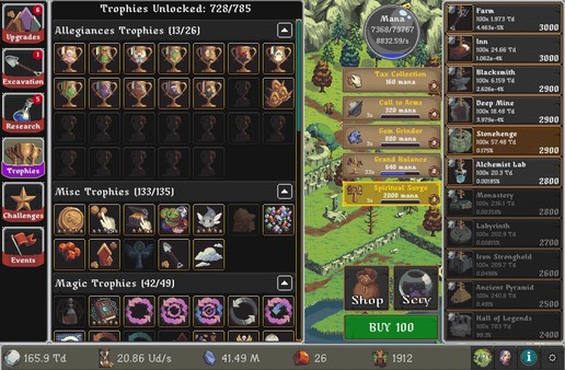 Скриншот из Realm Grinder