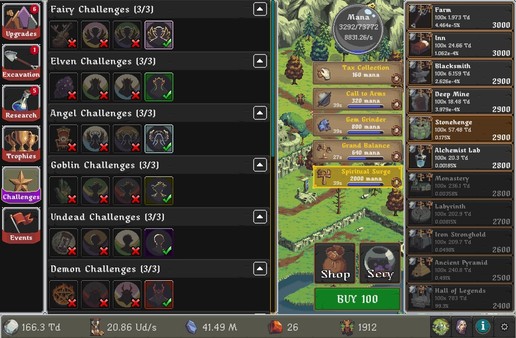 Скриншот из Realm Grinder