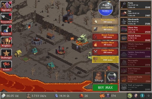 Скриншот из Realm Grinder