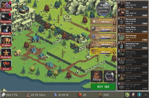 Скриншот из Realm Grinder