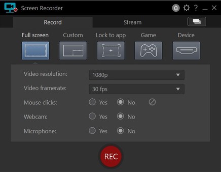 Скриншот из CyberLink ScreenRecorder 3 Deluxe