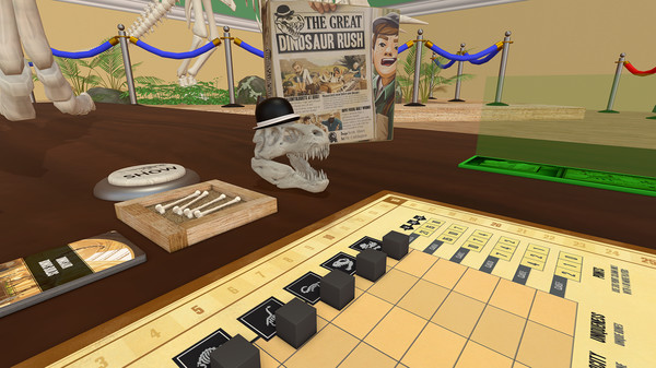 Скриншот из Tabletop Simulator - The Great Dinosaur Rush